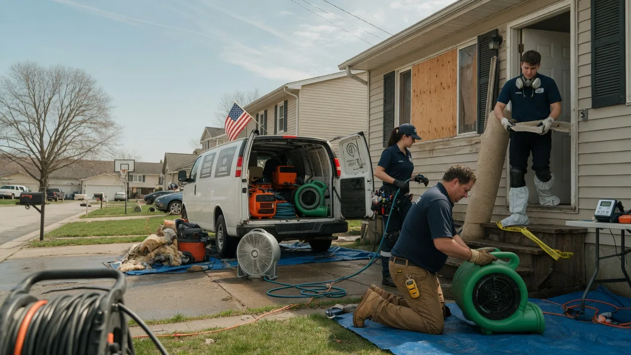 Water Damage Restoration in Valders, WI near me